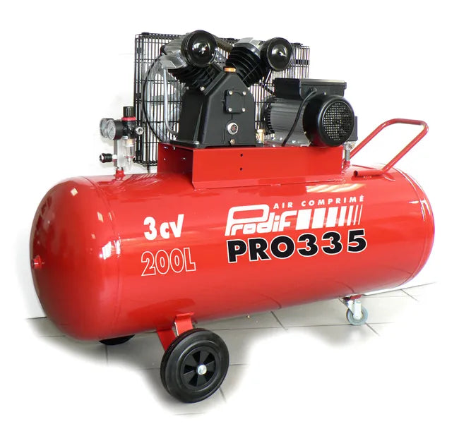 Compresseur de chantier PRODIF 200 l 3 cv