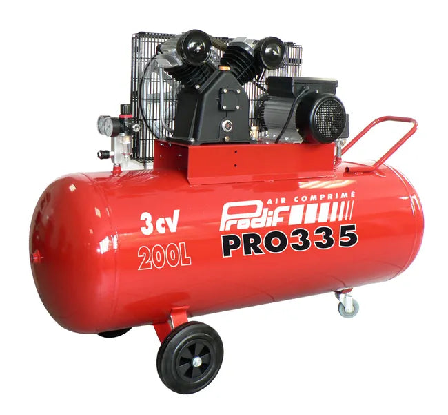 Compresseur de chantier PRODIF 200 l 3 cv