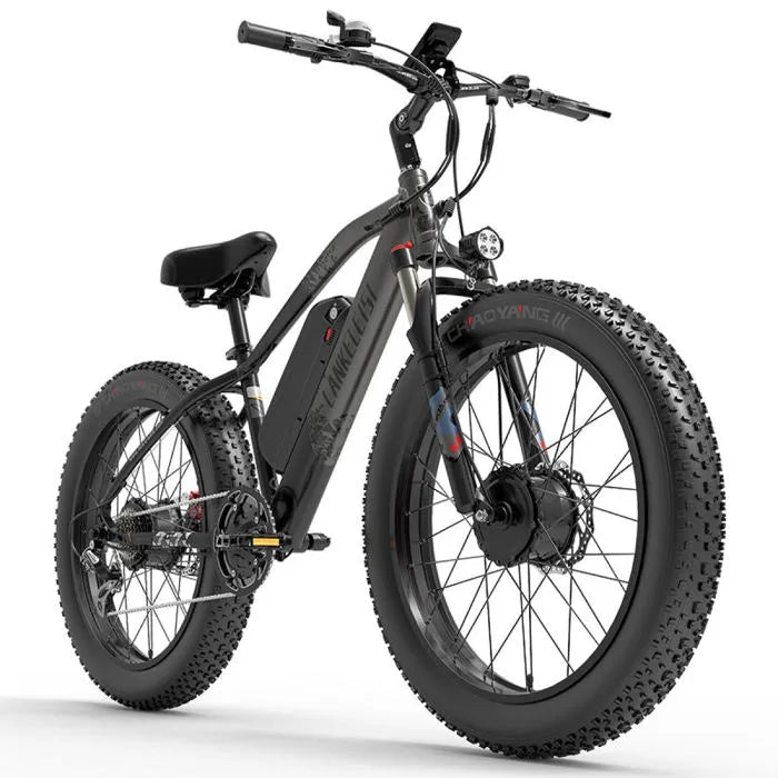 Vélo électrique LANKELEISI MG740 Plus – Double moteur 2000W – 48V 20Ah