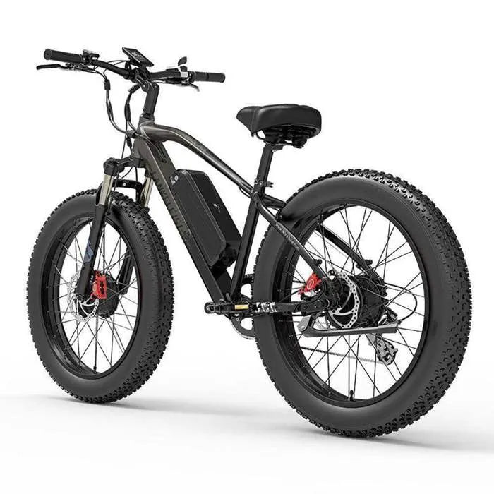 Vélo électrique LANKELEISI MG740 Plus – Double moteur 2000W – 48V 20Ah