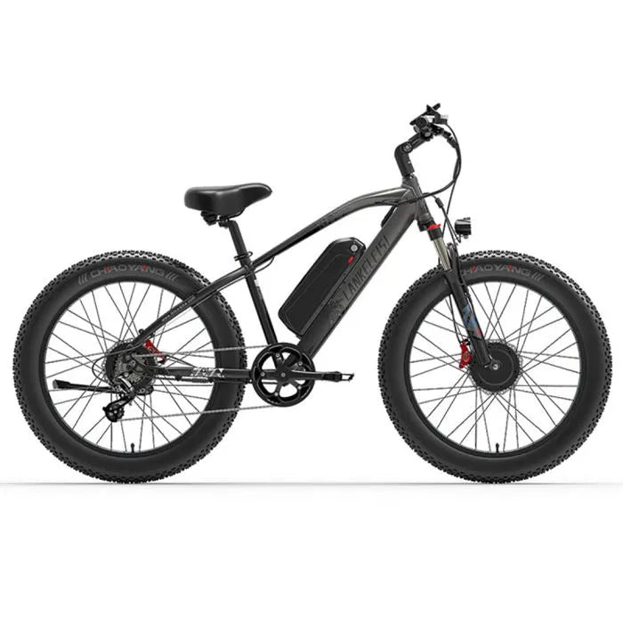 Vélo électrique LANKELEISI MG740 Plus – Double moteur 2000W – 48V 20Ah