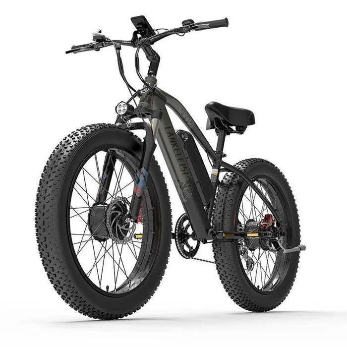 Vélo électrique LANKELEISI MG740 Plus – Double moteur 2000W – 48V 20Ah