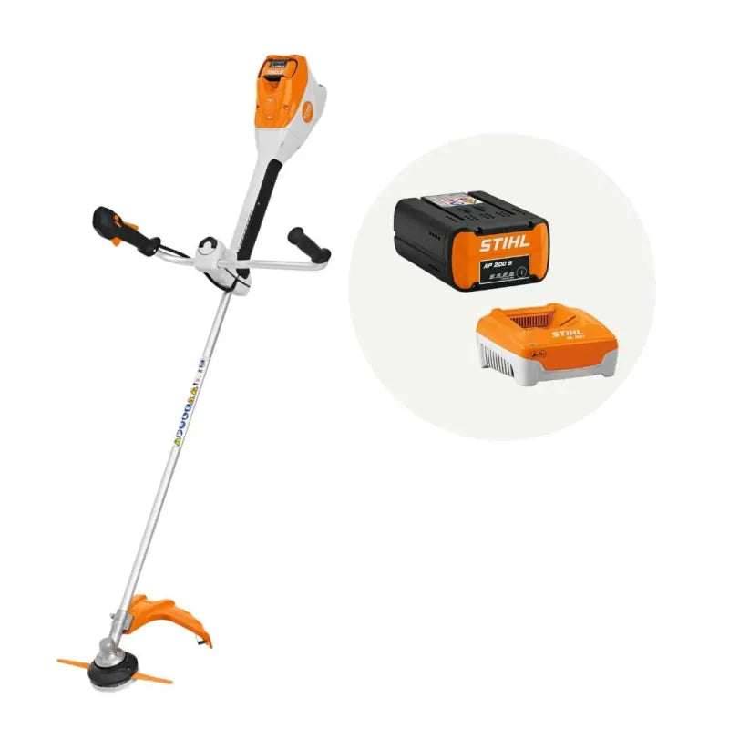 Débroussailleuse FSA 200 ￠ batterie PolyCut 28-2 STIHL - Pack batterie et chargeur