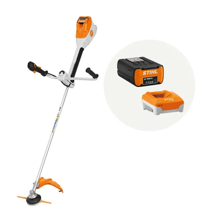 Débroussailleuse FSA 200 ￠ batterie PolyCut 28-2 STIHL - Pack batterie et chargeur