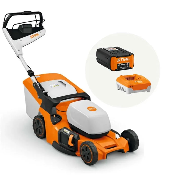 Tondeuse RMA 453 PV STIHL - Pack batterie et chargeur