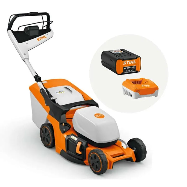 Tondeuse RMA 448 PV STIHL - Pack batterie et chargeur